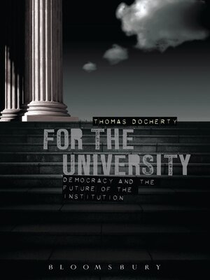 cover image of For the University